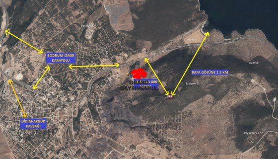 DİDİM ZÜMRÜTTEPE'DE GELECEĞE YATIRIM AMAÇLI 5010 M2 ARAZİ